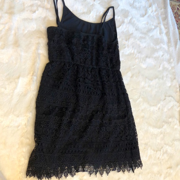 Lace dress with adjustable spaghetti straps - size S - Picture 3 of 4